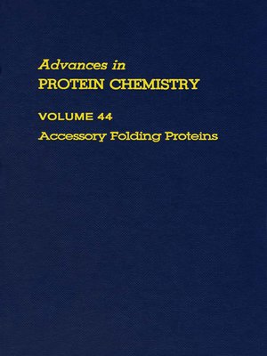 cover image of Advances in Protein Chemistry